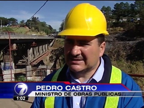 Gobierno saliente dejará listos puentes en circunvalación y avance en la platina