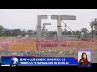 Vecinos de Pococí temen que paso peatonal en ruta 32 sea una mala inversión
