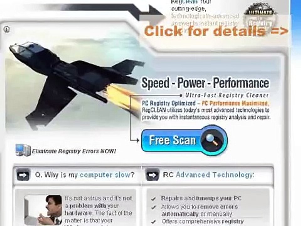 Delete those nasty registry errors, easy!