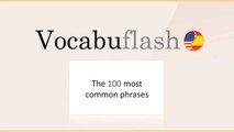 Learn Spanish 100 most used phrases in Spanish