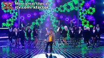 Paije Richardson sings I'm a Believer/Hey Ya - The X Factor Live show 5 - itv.com/xfactor