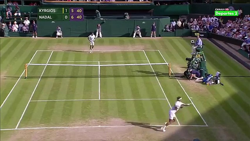 2014 Wimbledon Men's Singles R4 Nicolas Kyrgios VS Rafael Nadal - video  Dailymotion