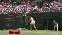 2011 Wimbledon Women's Singles R4 Marion Bartoli VS Serena Williams