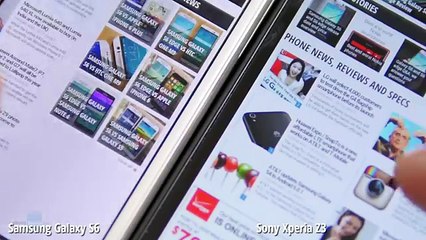Samsung Galaxy S6 vs Sony Xperia Z3