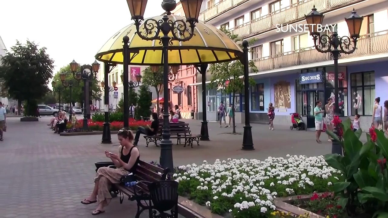 Brest, Belarus - August 2013 - Short tour of the city