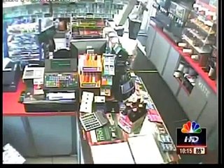Armed Robber Gets owned by Marine