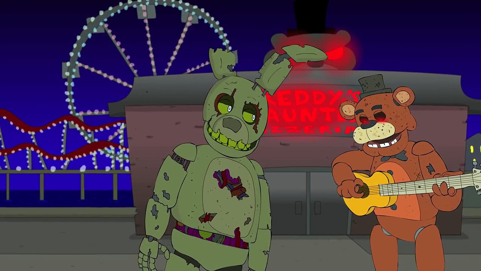 ♪ FIVE NIGHTS AT FREDDY'S 3 THE MUSICAL - Animation Song 