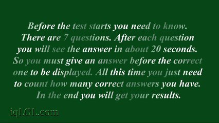 IQ TEST Questions || Intelligence Genius Test #8 ✔