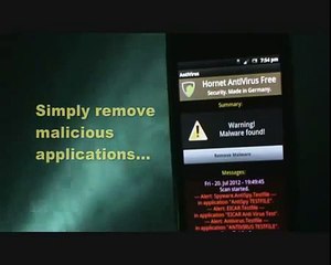 Best Android AntiVirus Hornet