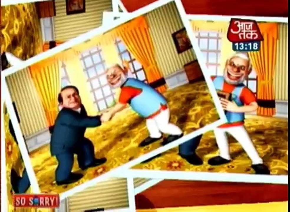 So Sorry  - Aaj Tak - So Sorry: Modi's foreign visits, Obama's nightmare