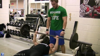 Training Upper Body with IFBB Fitness Pro Jodi Boam | Furious Pete