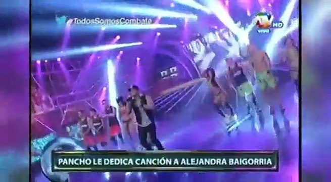 Combate: ¿Pancho le dedica canción a Alejandra Baigorria? (VIDEO)