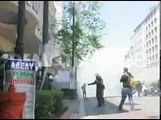 Savage beating of protesters by Greek riot police