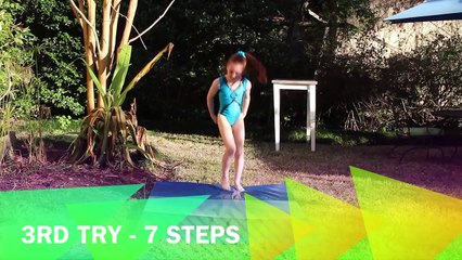 Walking on your Hands Gymnastics Challenge