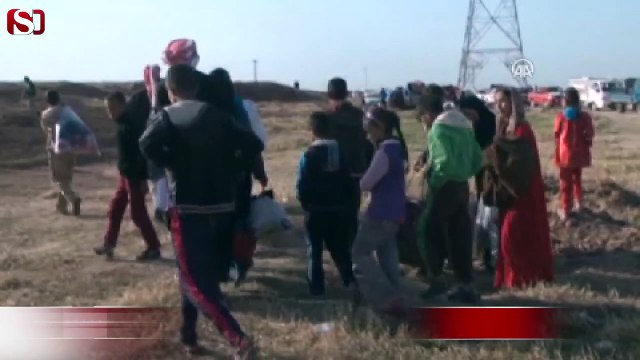 Çatışma bölgelerinden Kerkük'e kaçış başladı