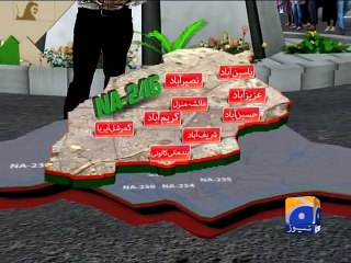 Karachi: NA-246 Constituency-Virtual-10 April 2015