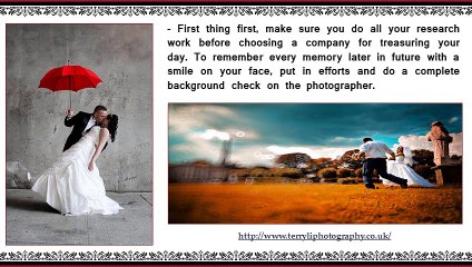 5 Ways To Choose Creative London Wedding Photographer