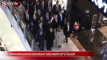 Erdoğan çiftinin sinema keyfi