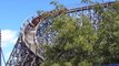 Roar Wooden Roller Coaster POV Six Flags Discovery Kingdom