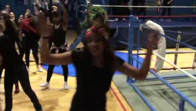 Flash Mob du Championnat de France UNSS de Savate Boxe Françasie