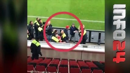 VIDEO : Emir Spahic agresse un stadier