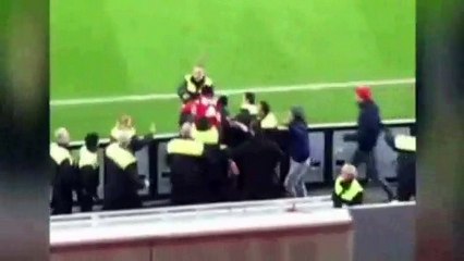 Bayern Münih maçı sonrası tekme tokat kavga