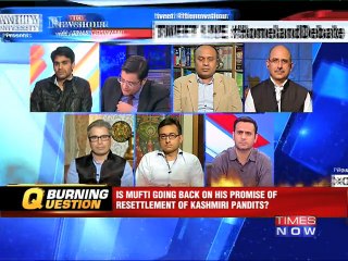 The Newshour Debate: Kashmiri Pandits skeptical of rehab move