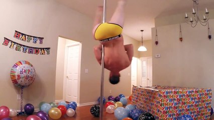 Happy Birthday: Clarinet Pole Dance!