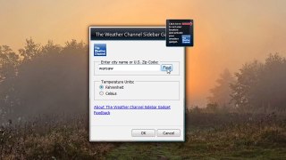 TWC Weather Widget for Windows 7
