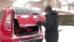 Ensemble de matériel d'urgence pour la conduite en hiver