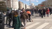 Taksim Cumhuriyet Anıtı Önünde '10 Nisan Polis Günü' Töreni