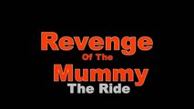 Revenge Of The Mummy (Night Vision POV) Roller Coaster at Universal Studios Hollywood HD