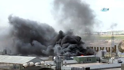 İstanbul Kuyumcukent’te büyük çaplı yangın