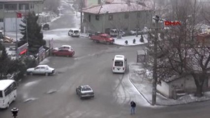 Elmadağ'da Kar Fırtınası