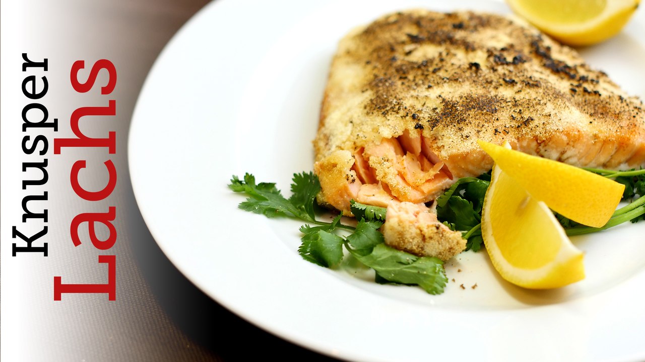 Rezept - Knusperlachs (Red Kitchen - Folge 322)