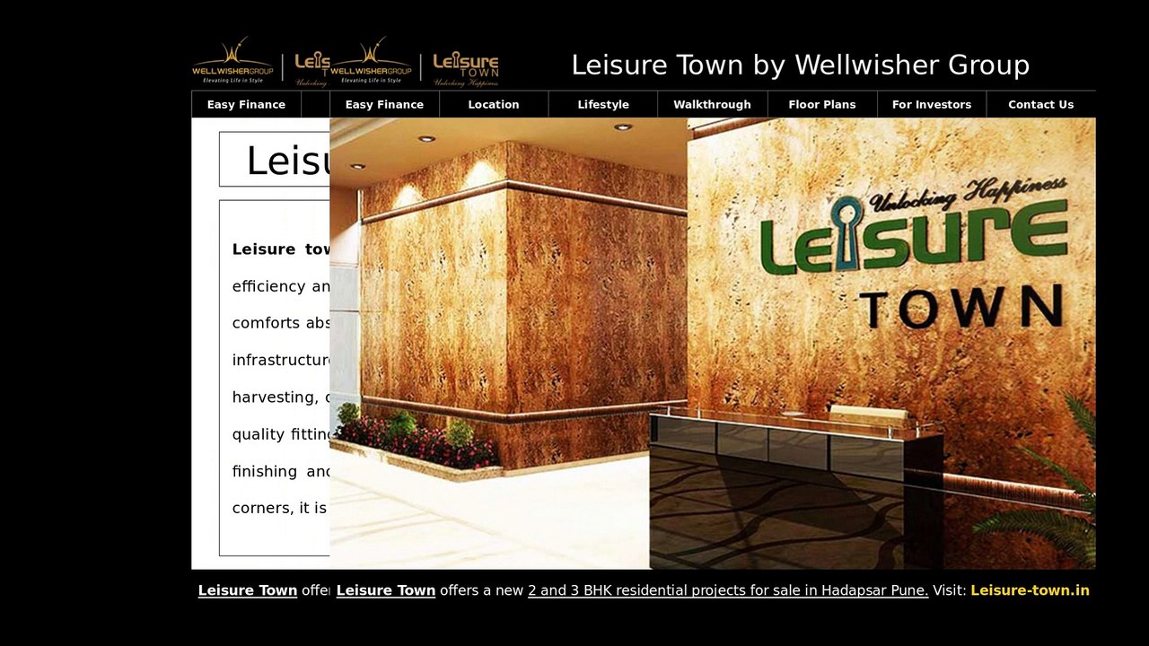 Leisure Town - New Real Estate Projects in Hadapsar Pune for Sale