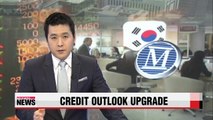 Moody's upgrades Korea's credit outlook to 'positive'