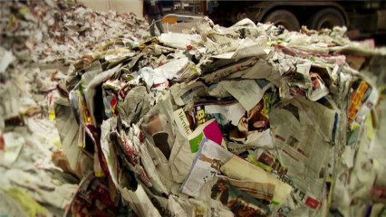 25-Des journaux recyclés en isolant thermique-Veolia Propreté