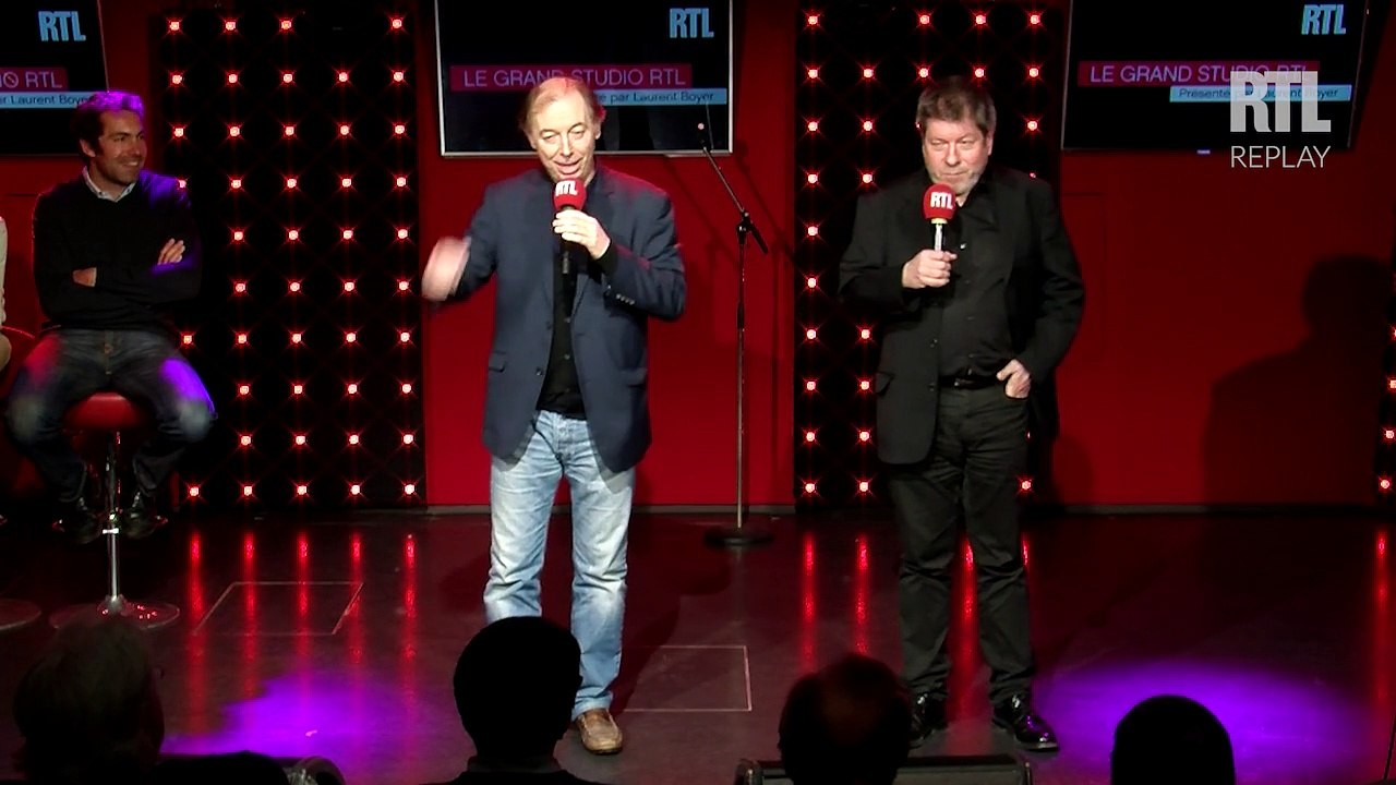Chevallier et Laspales dans Le Grand Studio RTL Humour