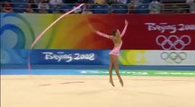 Evgenia Kanaeva Beijing 2008 Ribbon