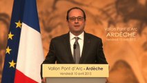 Discours à la Caverne du Pont d’Arc