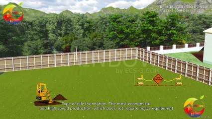 Rainbow by ECS-3.COM:  animation about constructing in accordance with green rainbow technology (Economy)