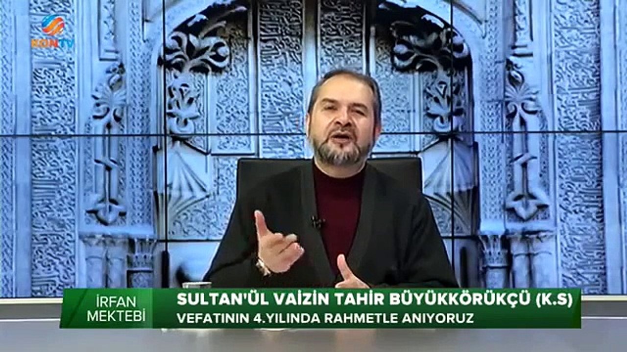 DUA - TAHİR BÜYÜKKÖRÜKÇÜ HOCAEFENDİYİ ANMA PROGRAMI (05-03-2015)