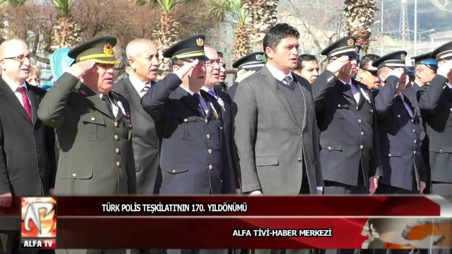Türk Polis Teşkilatı'nın kuruluşunun 170. yıl dönümü