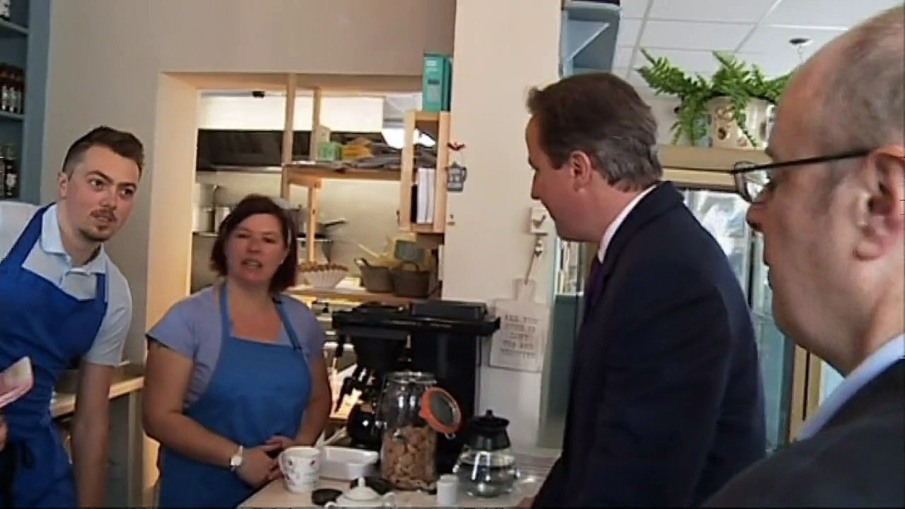 Cameron gets in a jam over cream tea