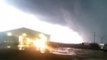 Large Tornado Rips Through Rochelle, Illinois