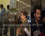Bollywood Celebs leave for IIFA 2015