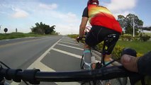 85 km, Treino de Cadência, Competição, Ironman Floripa 2015, cadência alta e baixa, treino longo, Taubaté a Tremembé, SP, Brasil, (5)