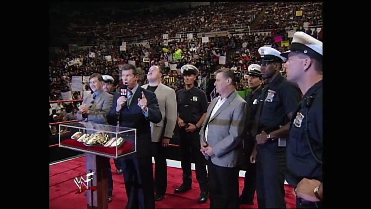 FULL-LENGTH - Raw - "Stone Cold' drives a zamboni to the ring