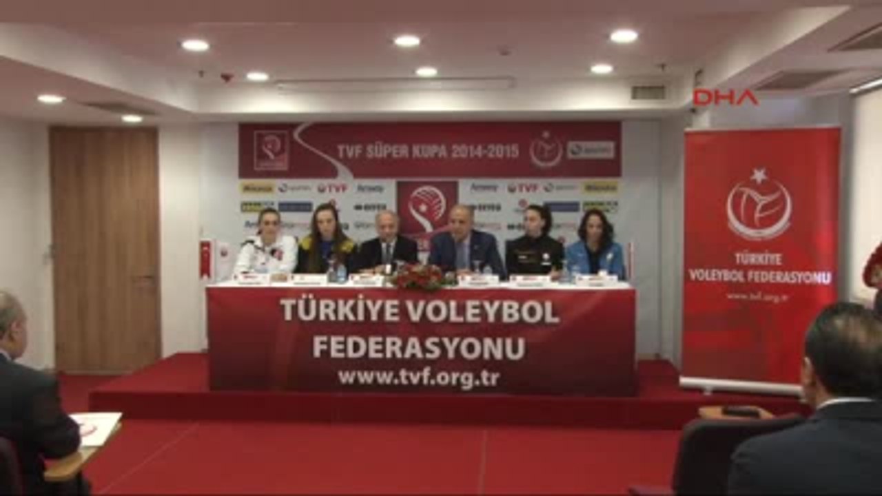 Bayanlar Süper Kupa Dörtlü Finali'nin Basın Toplantısı Yapıldı